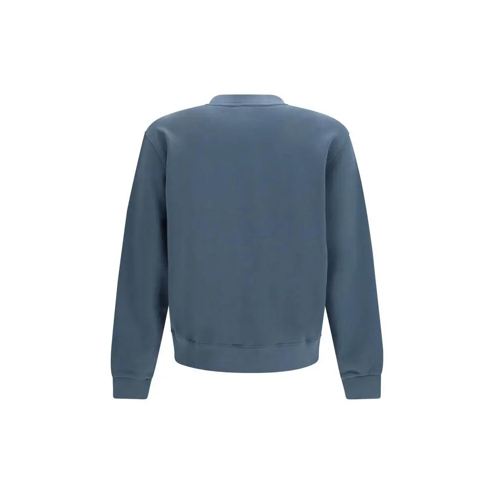 Kenzo Blue Cotton Sweatshirt