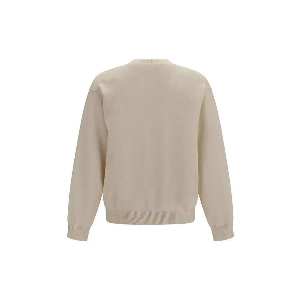 Kenzo Beige Wool Oves Aries Sweatshirt