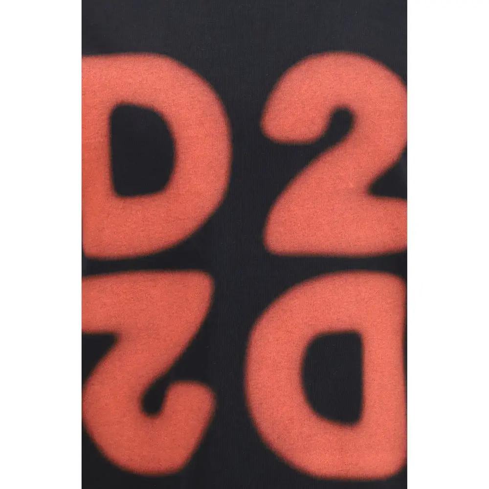 Dsquared² Black Cotton T-Shirt