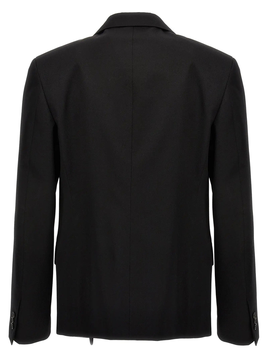 Off-White Black Wool Blazer