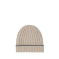 Brunello Cucinelli Brown Cashmere Beanie