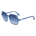 Lunettes de soleil Karl Lagerfeld à injection de bleu