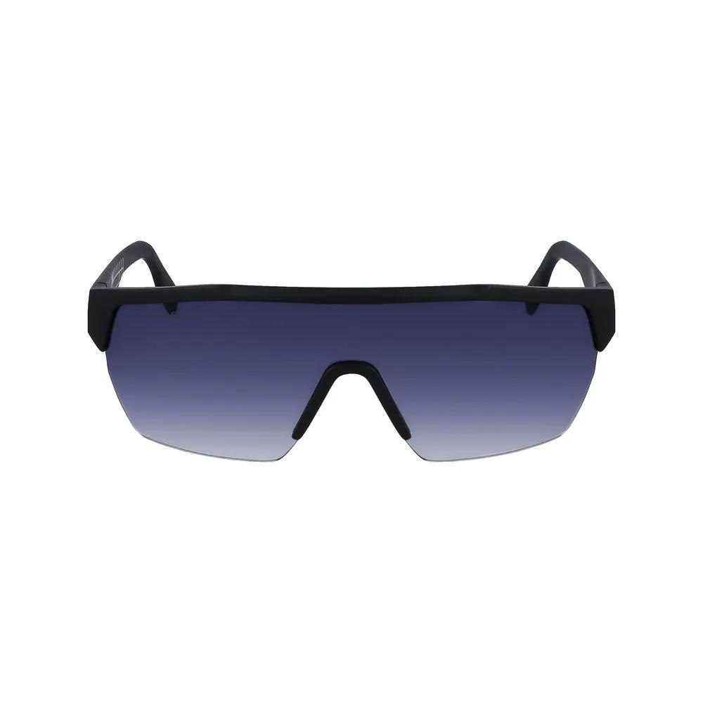 Lunettes de soleil noires Lacoste en Bio Injection