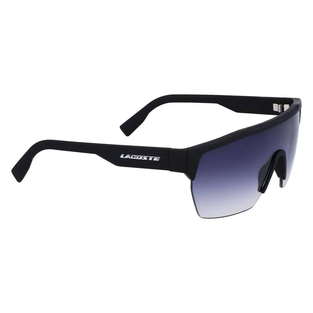 Lunettes de soleil noires Lacoste en Bio Injection