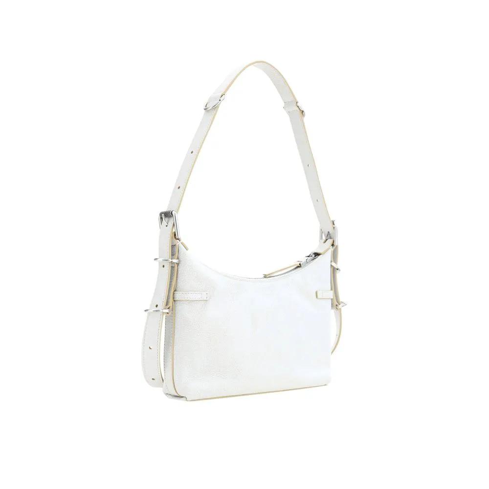 Sac à bandoulière en cuir blanc Givenchy
