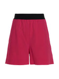 MSGM Fuchsia Virgin Wool Bermuda Shorts