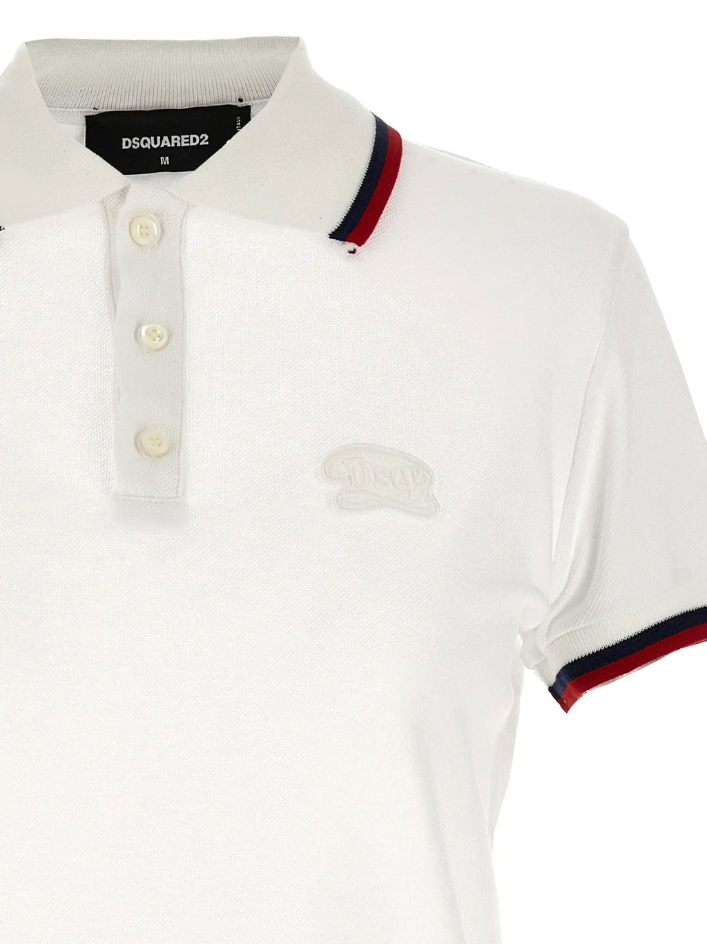 Dsquared² White Cotton Short Dress