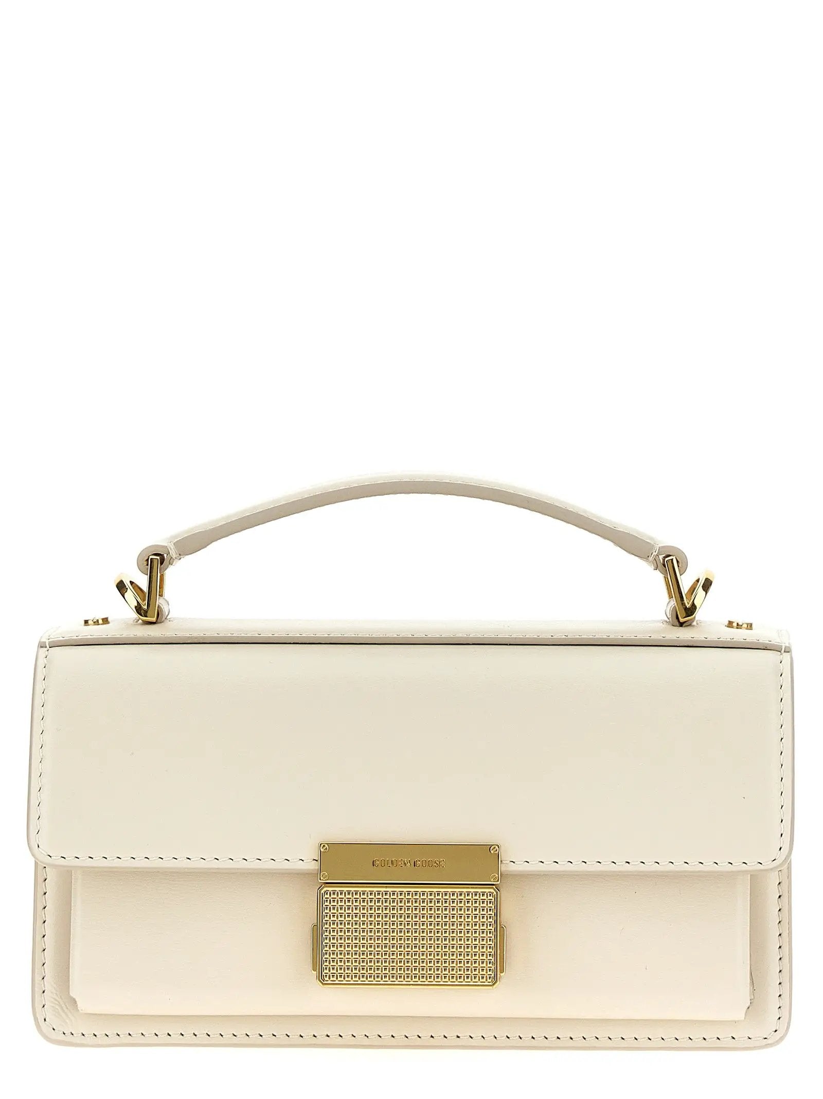 Golden Goose White Cowhide Handbag