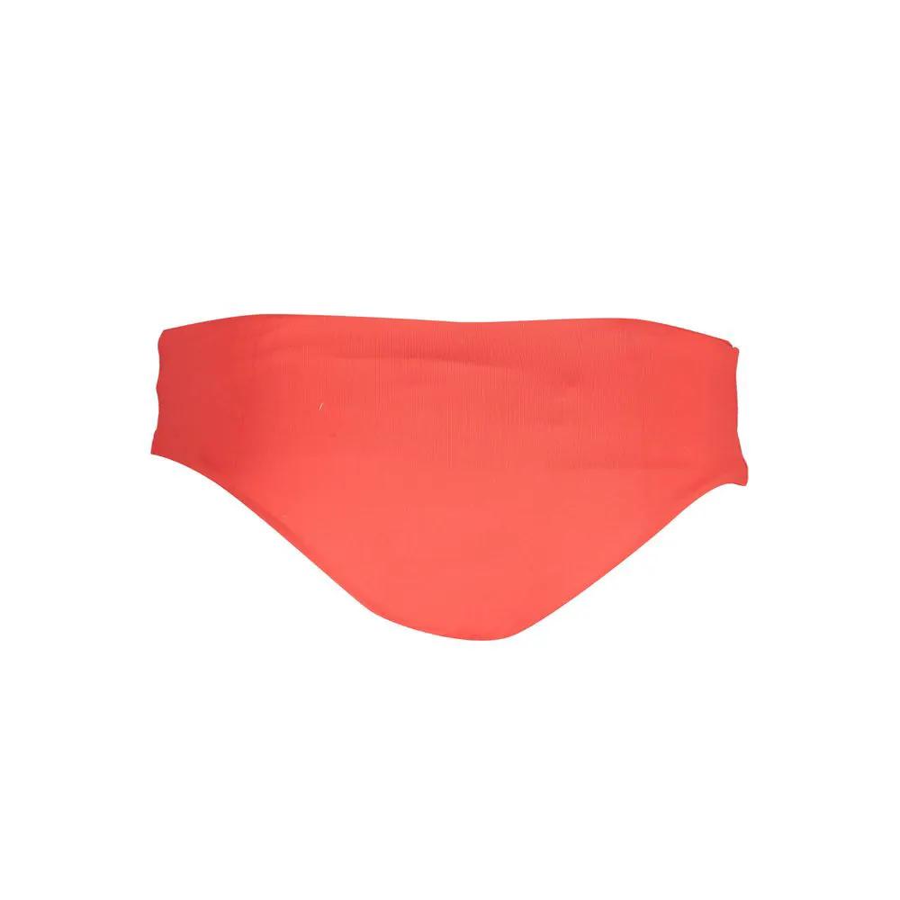 Slip de bain rouge en polyamide Karl Lagerfeld pour femme