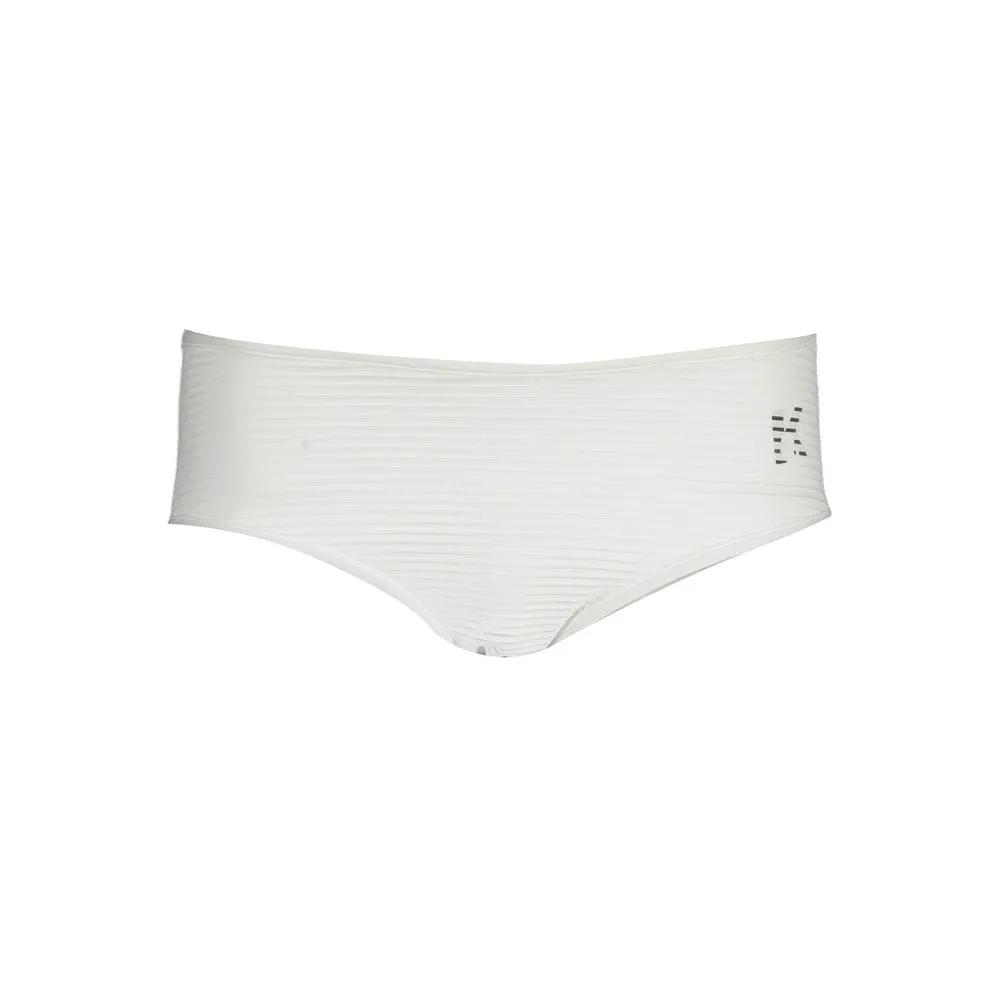 Karl Lagerfeld White Polyamide Women Swim Brief
