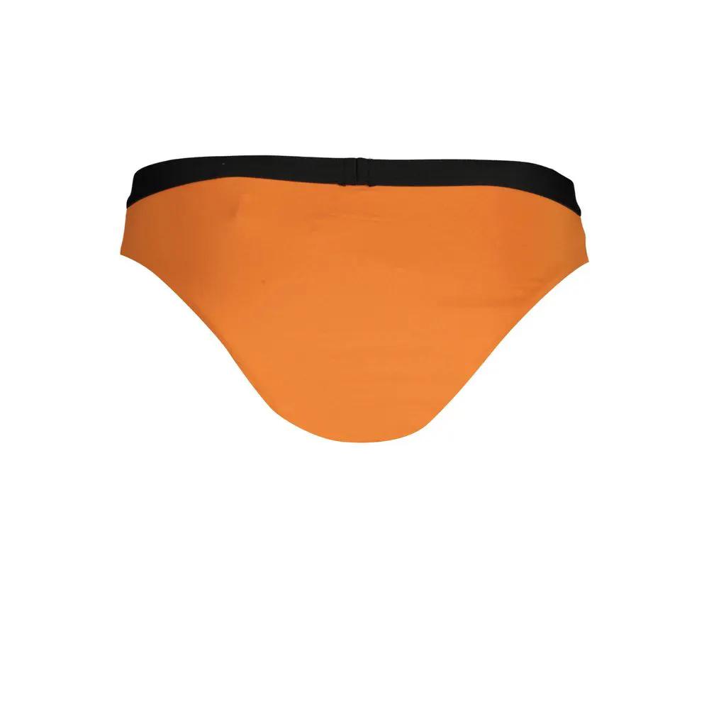 Karl Lagerfeld Arancione Poliammide Woman Swim Brief