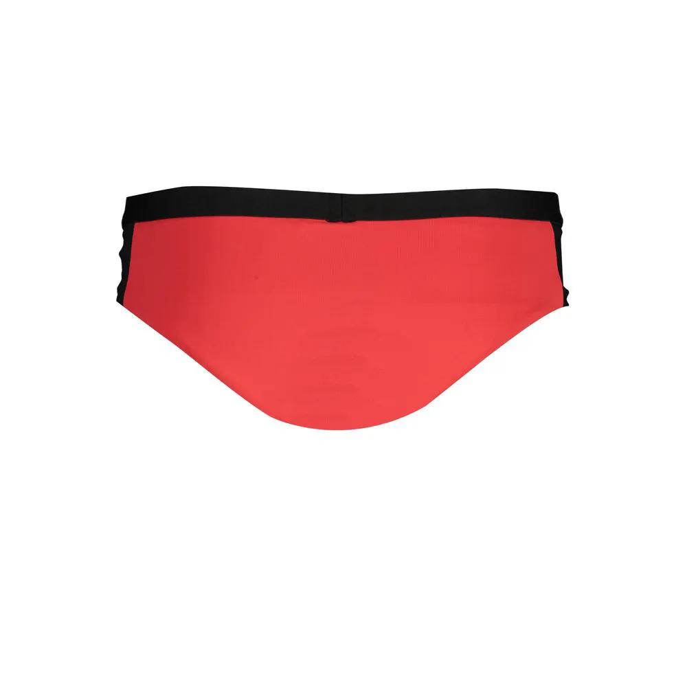 Karl Lagerfeld Rosso Poliammide Women Swim Brief