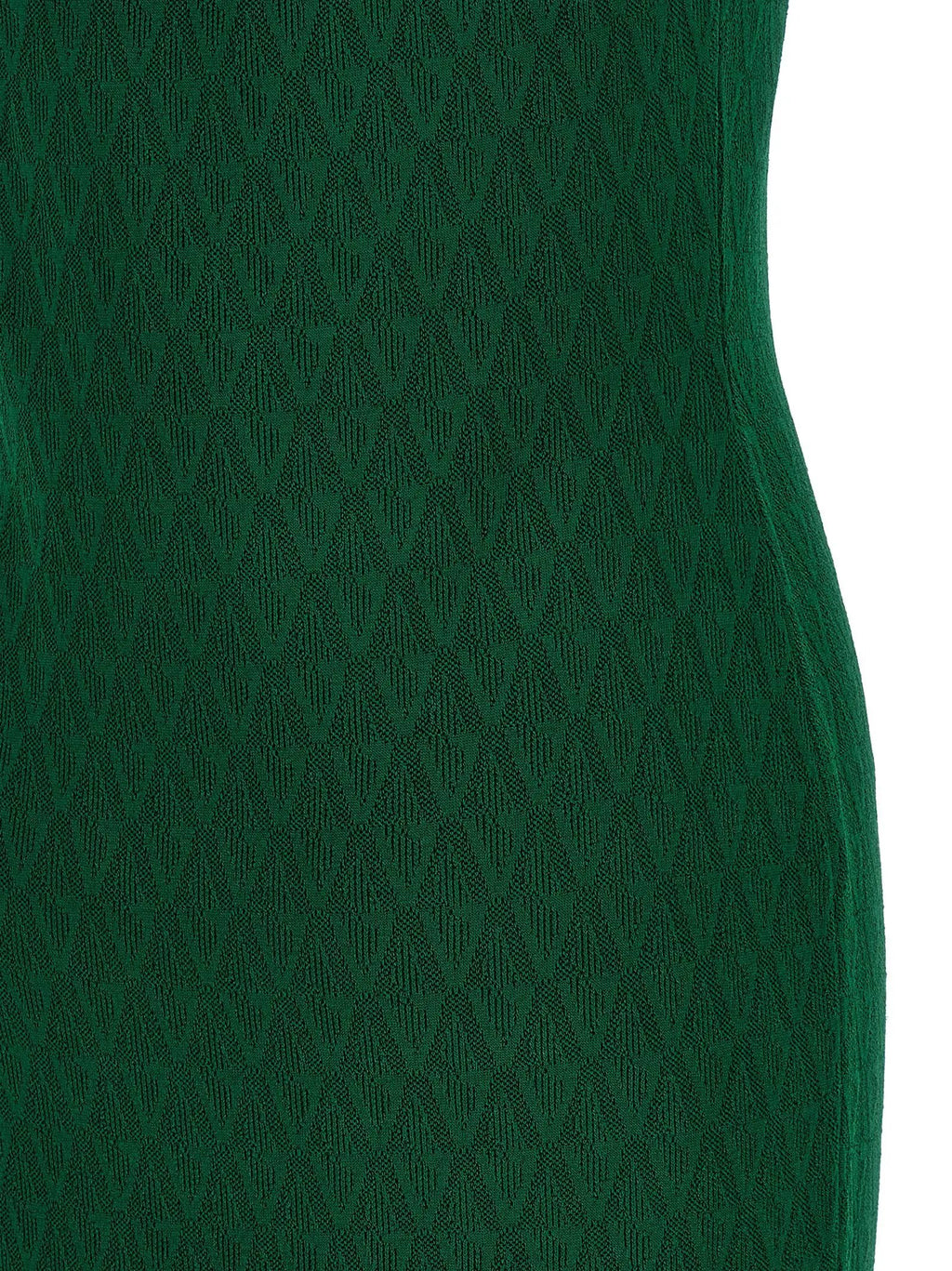 Versace Bicolor Viscose Midi Dress