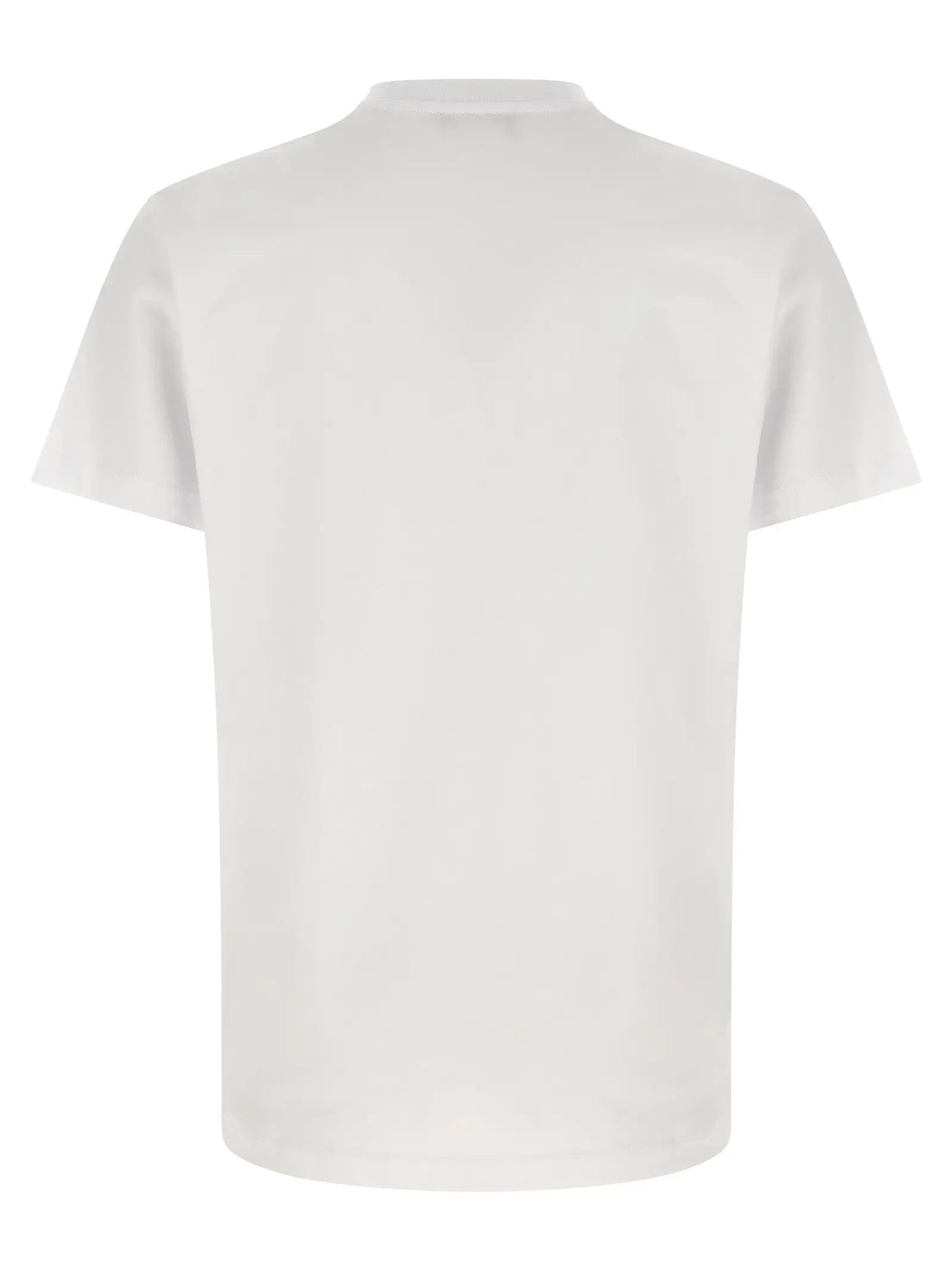 Versace White Cotton T-Shirt