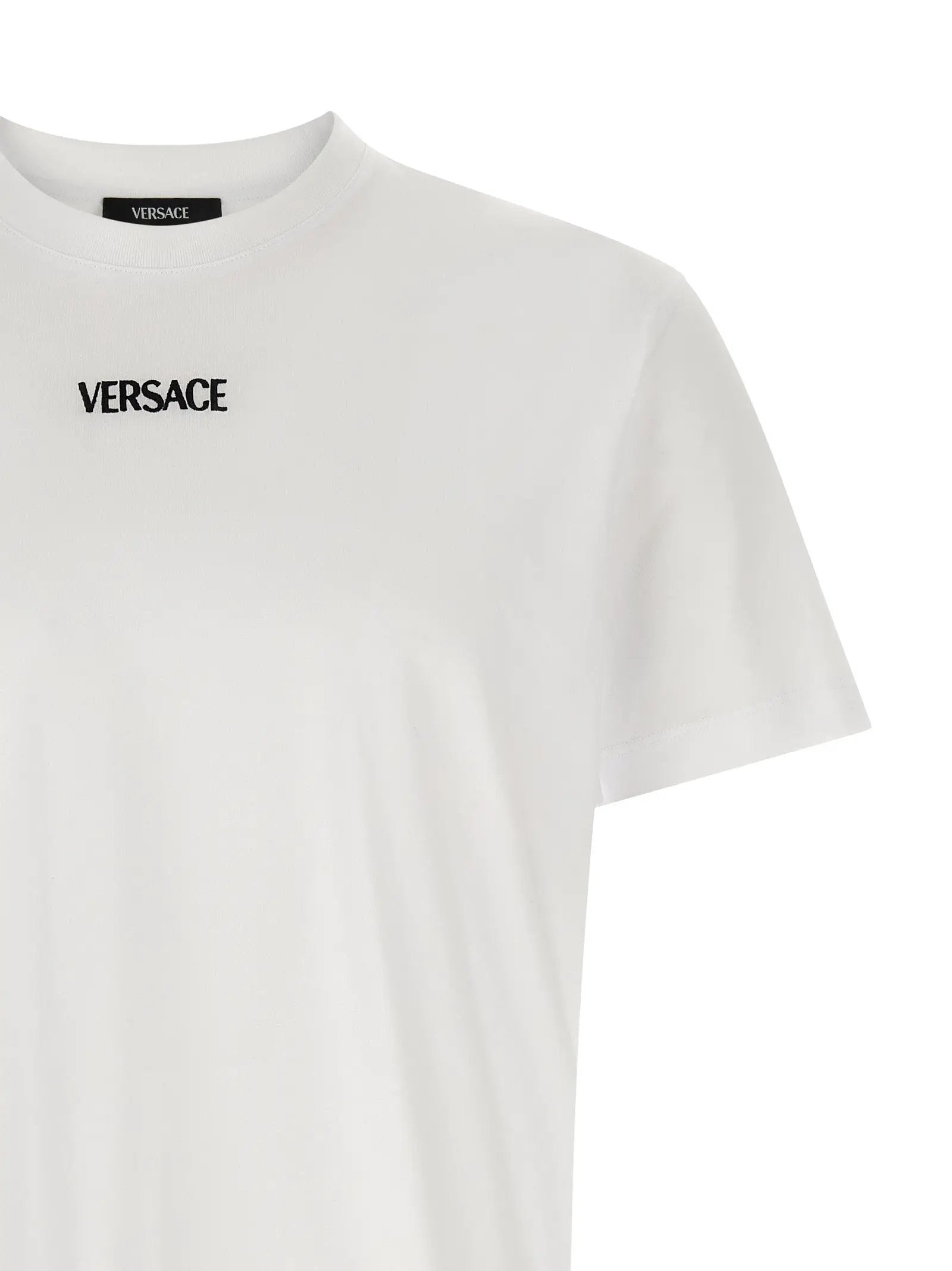 Versace White Cotton T-Shirt