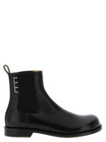 J.W.Anderson Black Calfskin Chelsea Boots