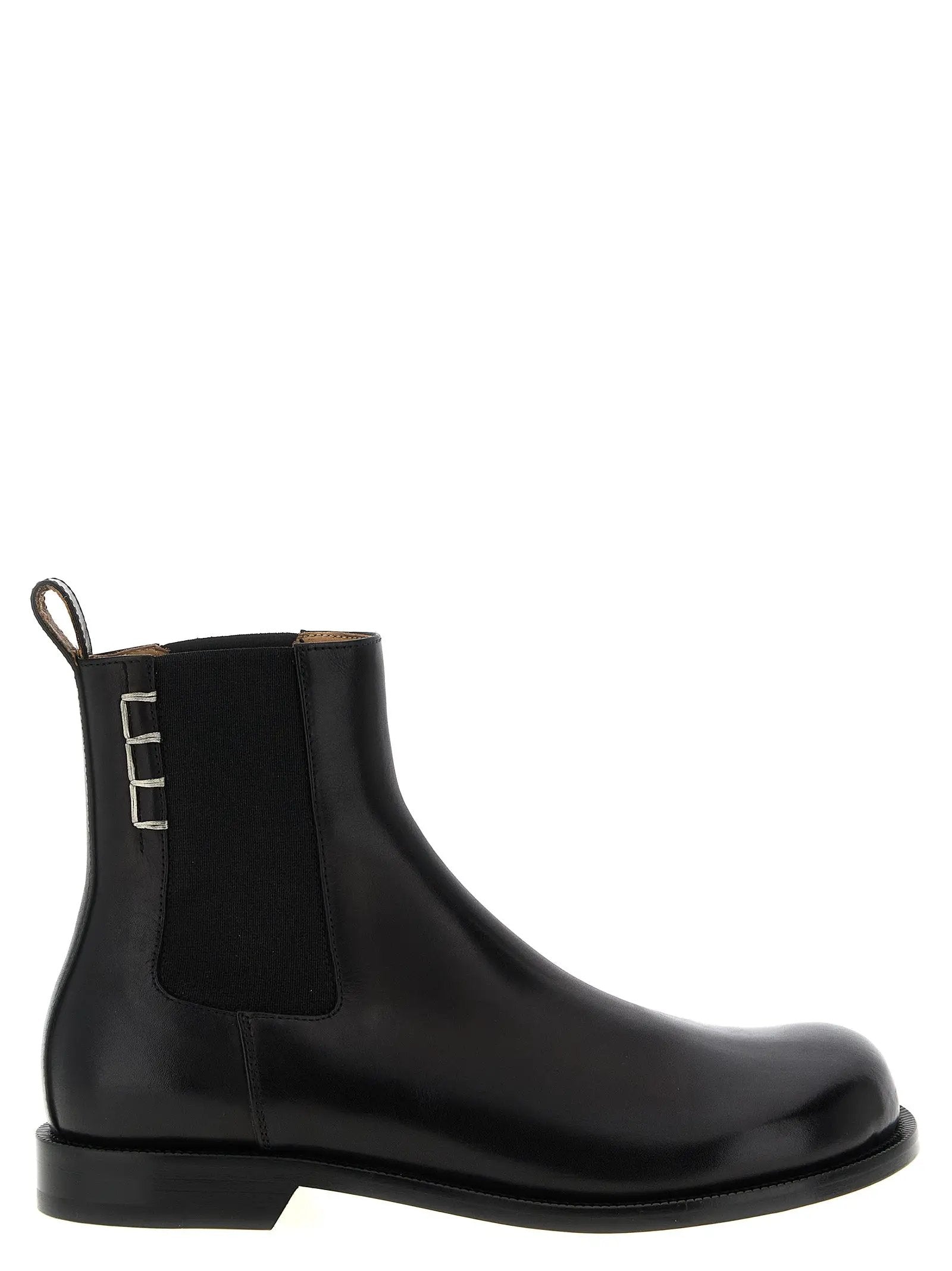 J.W.Anderson Black Calfskin Chelsea Boots