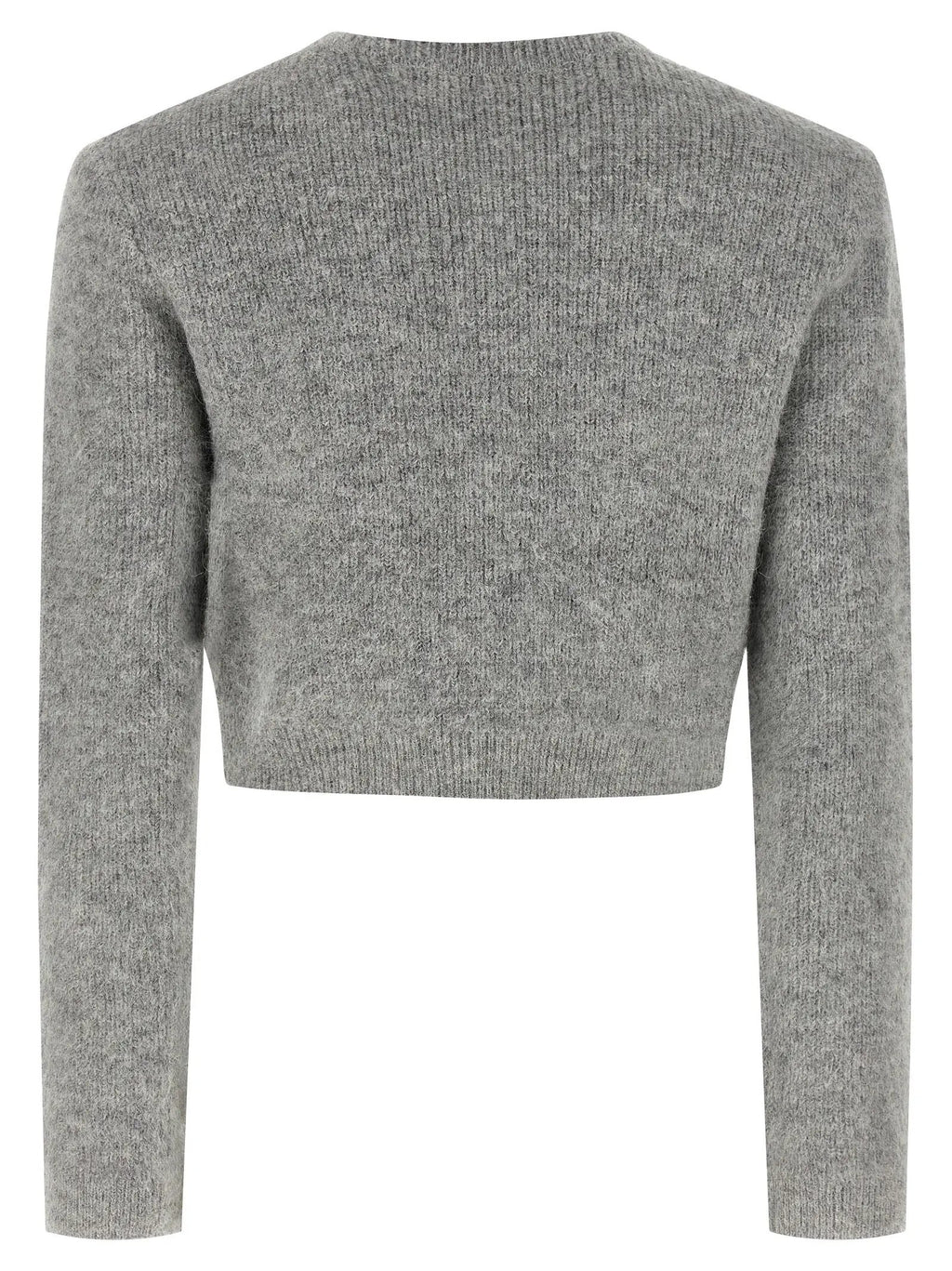Self-Portrait Gray Polyester Cardigan