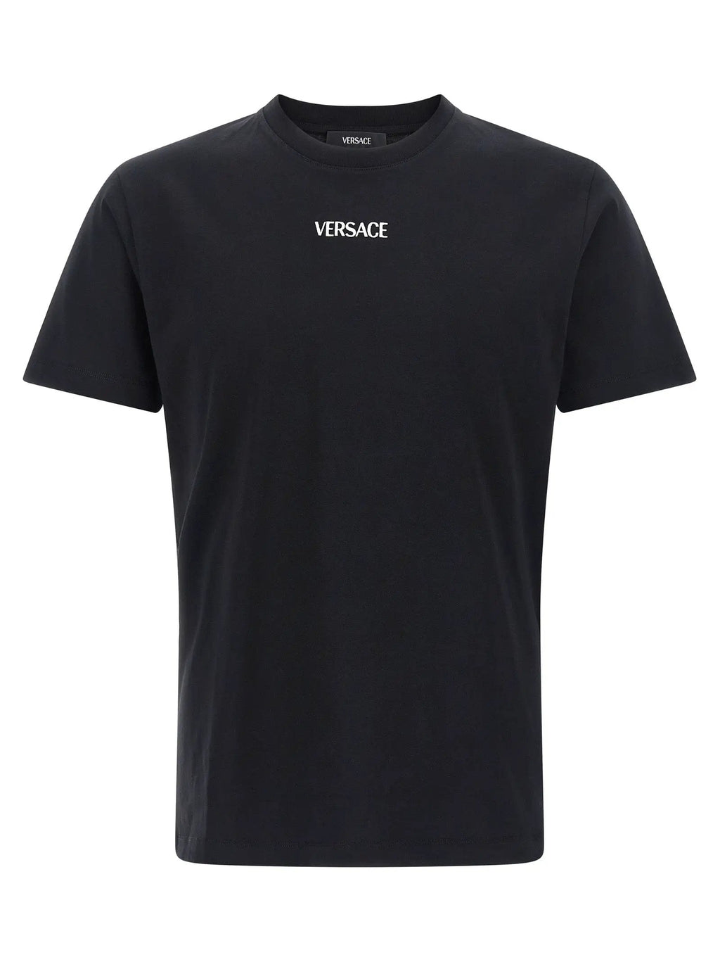 T-shirt Versace en coton noir