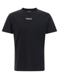 T-shirt Versace en coton noir