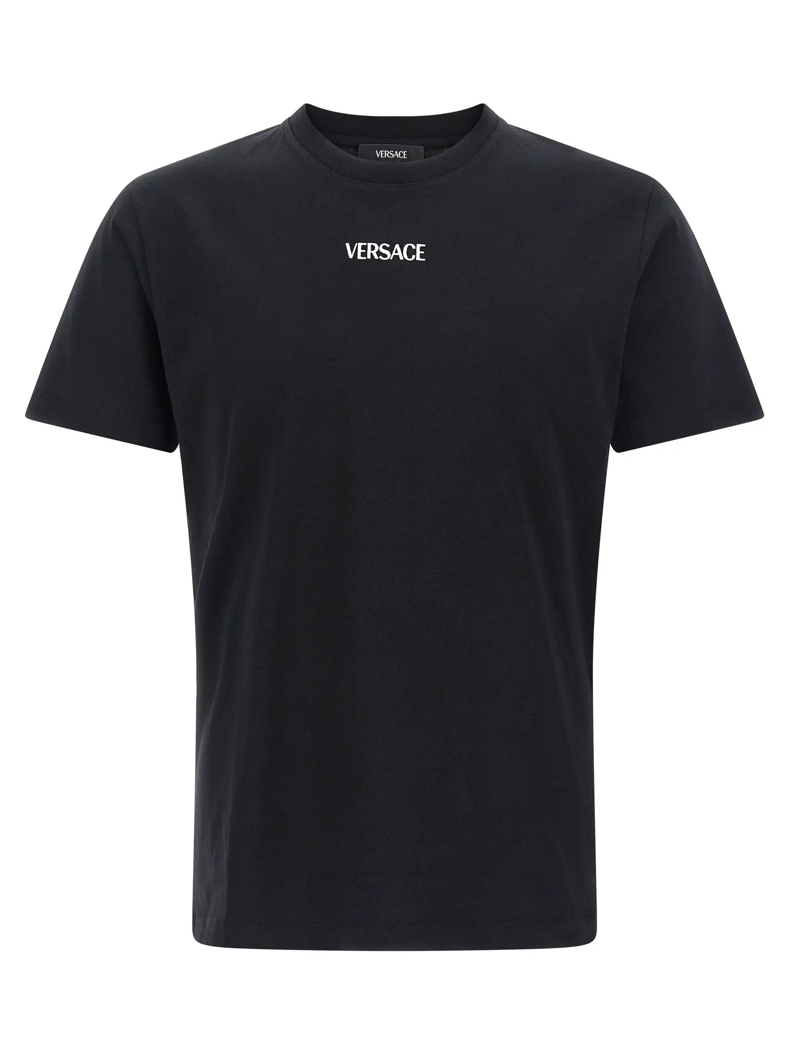 T-shirt Versace en coton noir