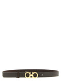 Ferragamo Brown Calfskin Regular Belt