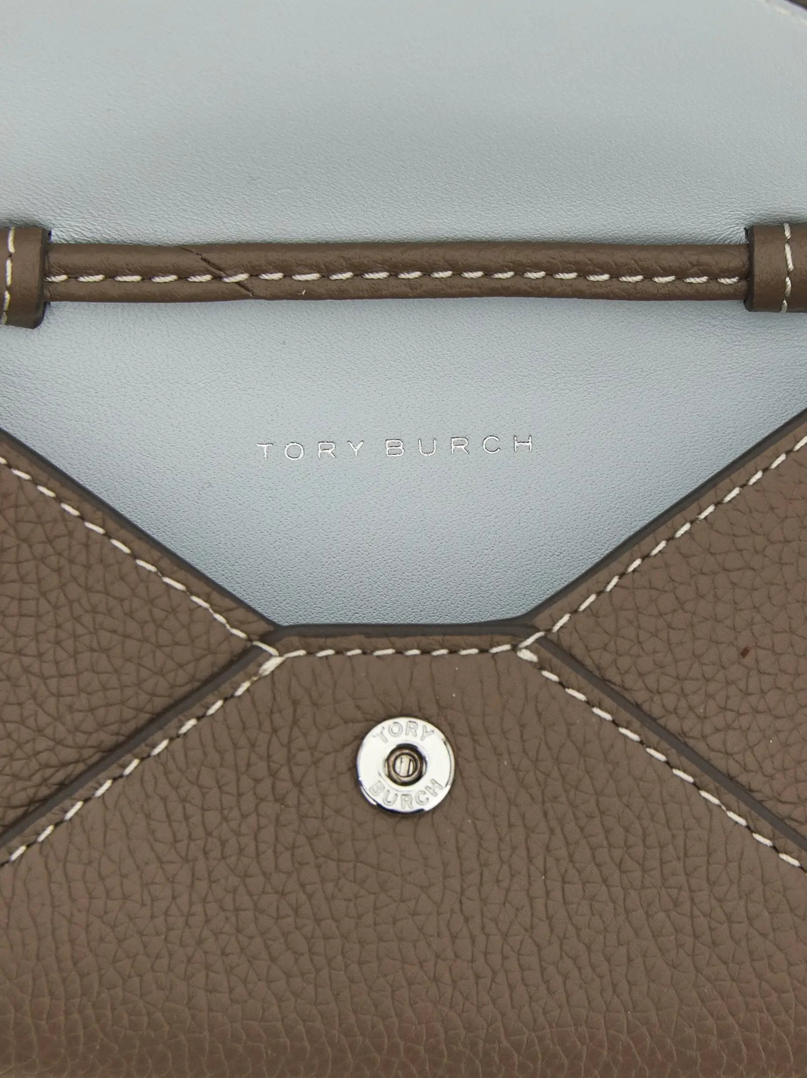 Tory Burch Brown Cowhide Cardholder