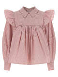 Ganni Multicolor Organic Cotton Blouse