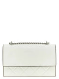 Tory Burch White Goatskin Crossbody Bag