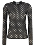 Ganni Black Polyester Sweatshirt