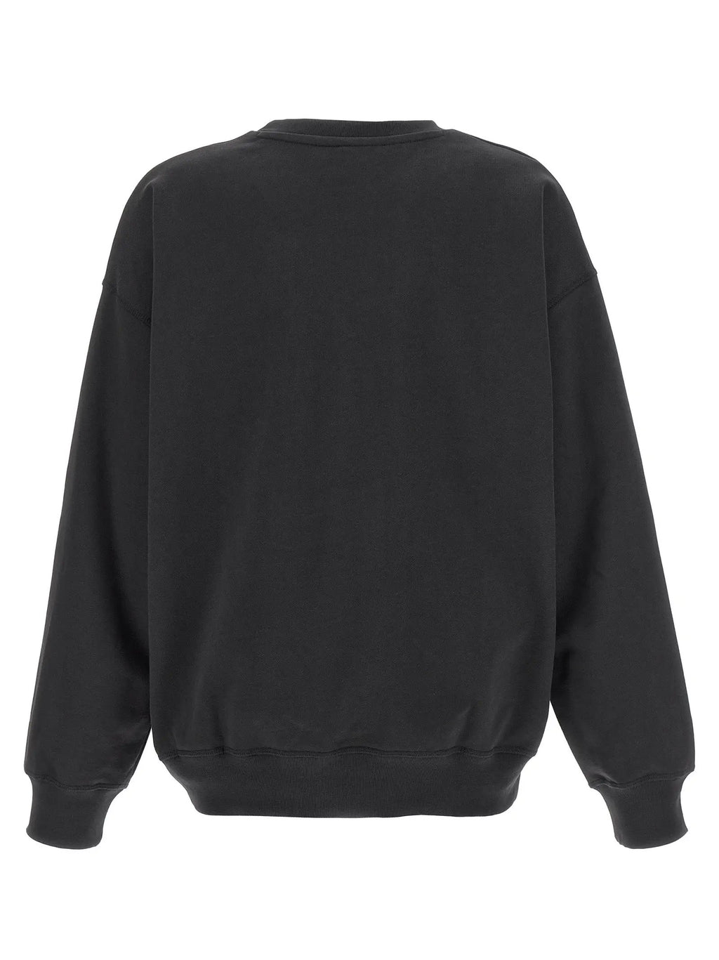 Ganni Black Organic Cotton Sweatshirt