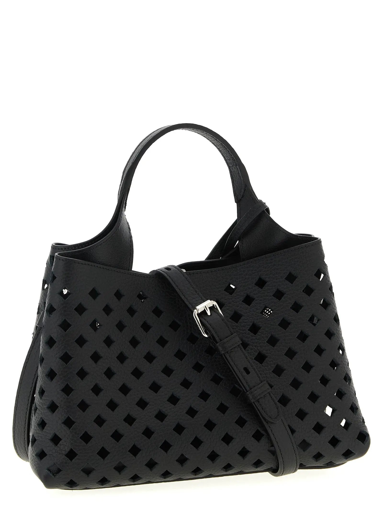 Tod's Black Calfskin Handbag