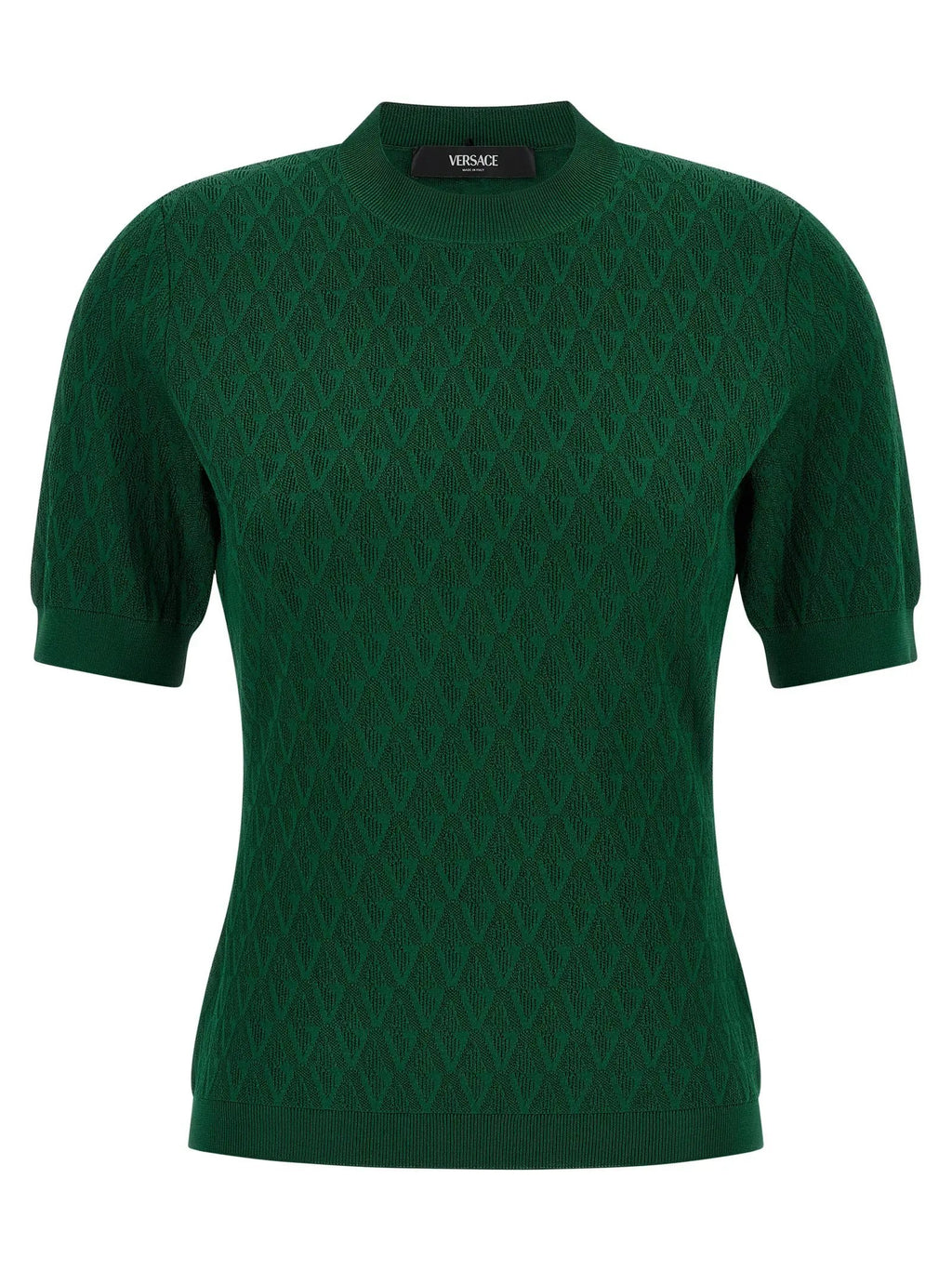 Versace Bicolor Viscose T-Shirt