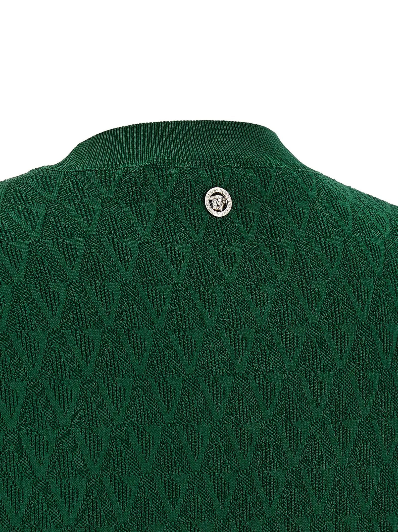 Versace Bicolor Viscose T-Shirt