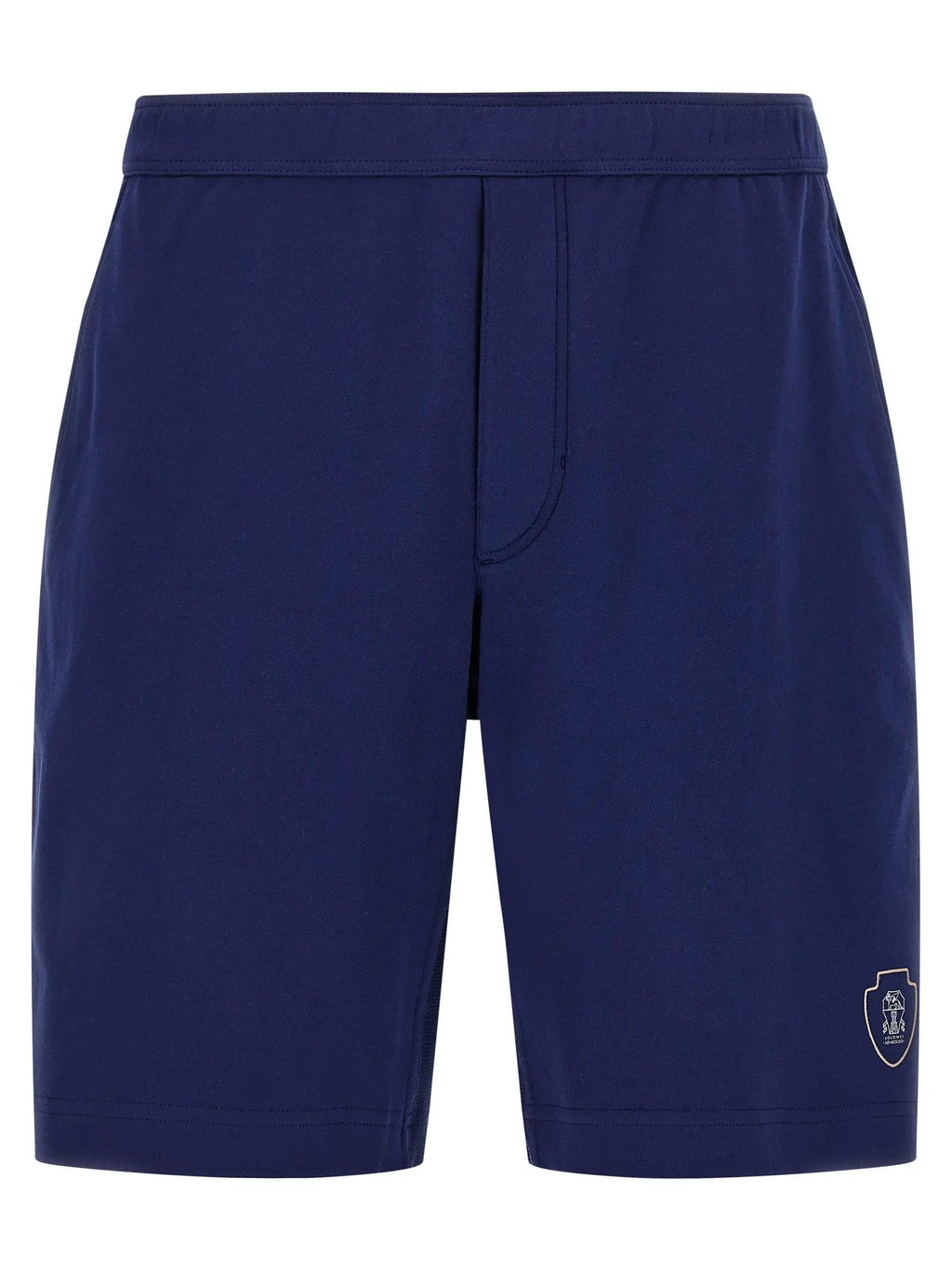 Brunello Cucinelli Bermuda en coton bleu