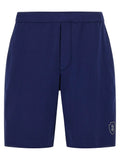 Brunello Cucinelli Bermuda en coton bleu