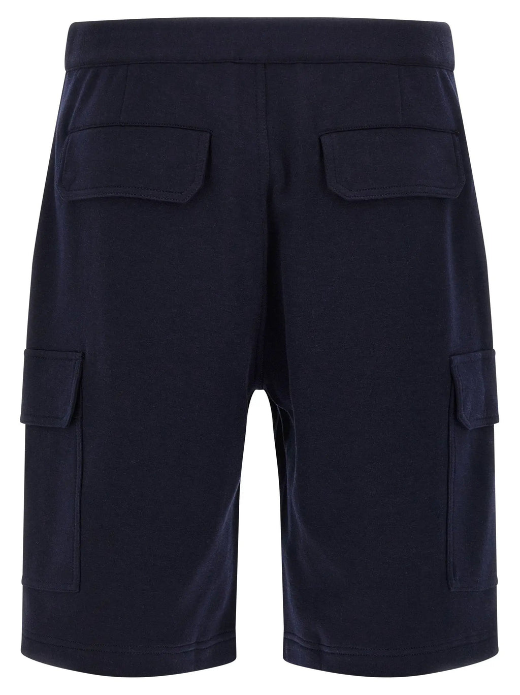 Brunello Cucinelli Blue Cotton Bermuda Shorts