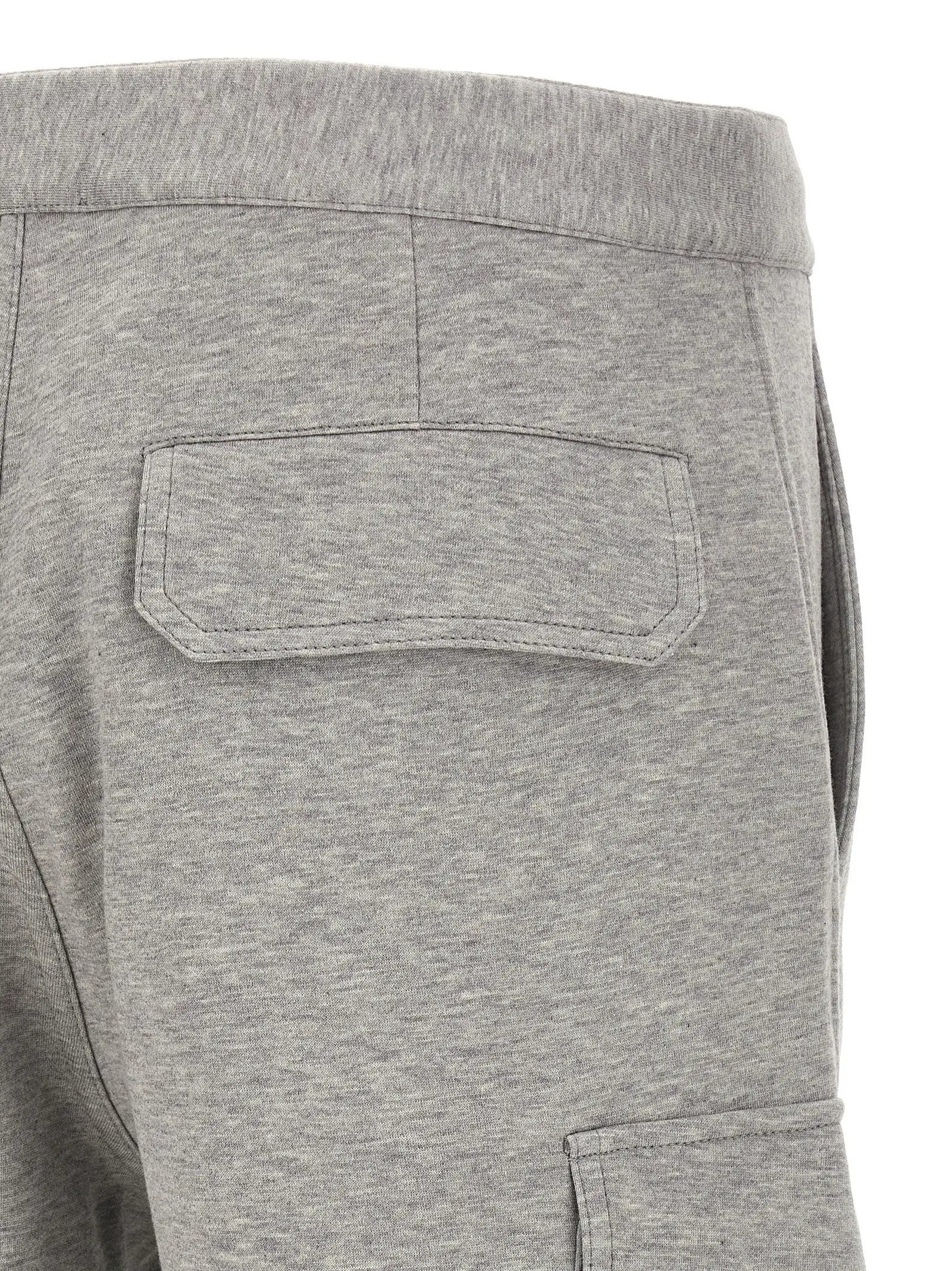 Brunello Cucinelli Gray Cotton Bermuda Shorts