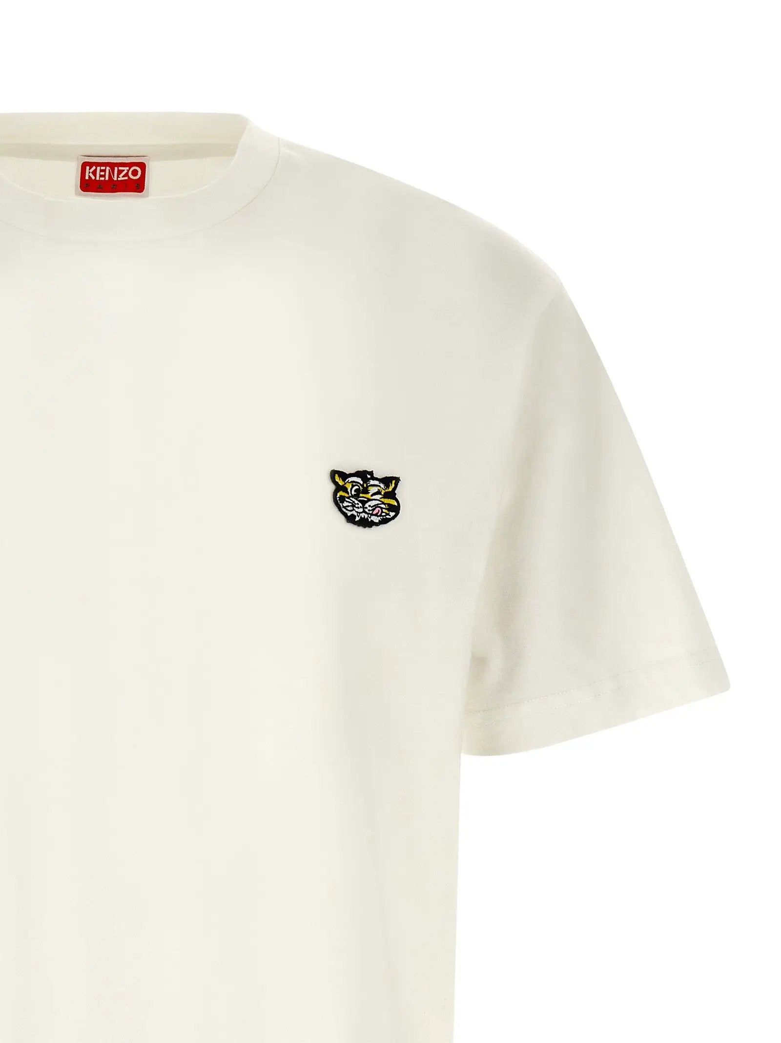 Kenzo White Cotton T-Shirt