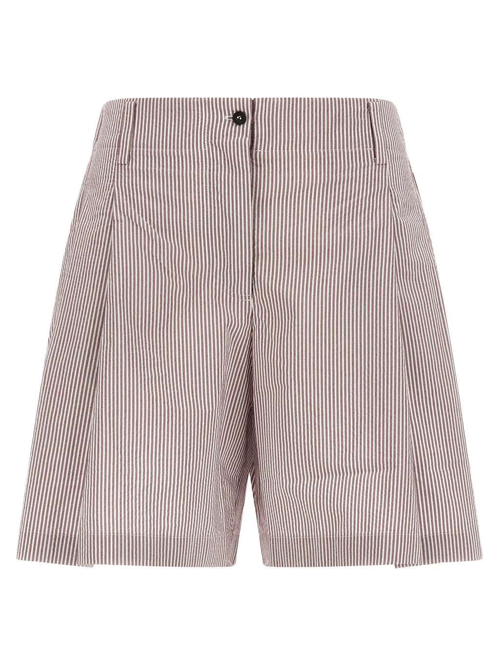 Brunello Cucinelli Multicolor Cotton Bermuda Shorts