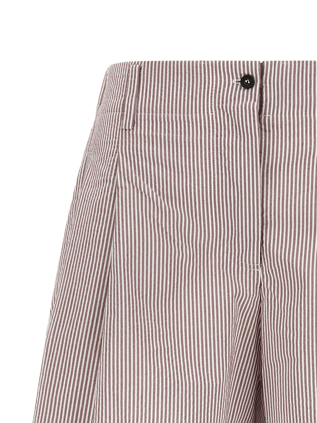Brunello Cucinelli Multicolor Cotton Bermuda Shorts