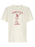 Alexander McQueen Multicolor Cotton T-Shirt