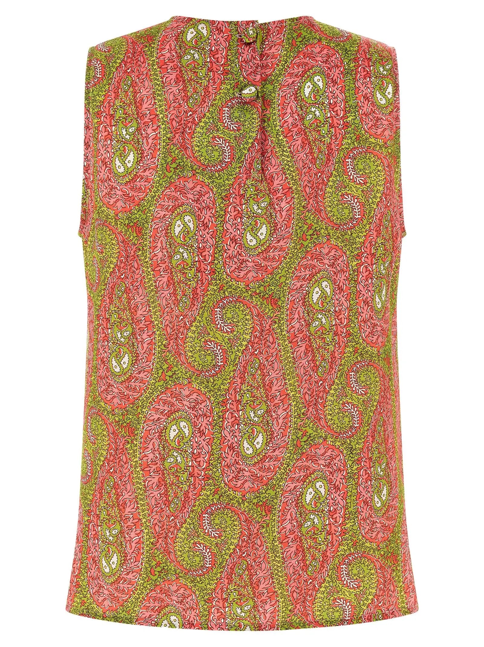 Etro Multicolor Polyester Pattern Shirt