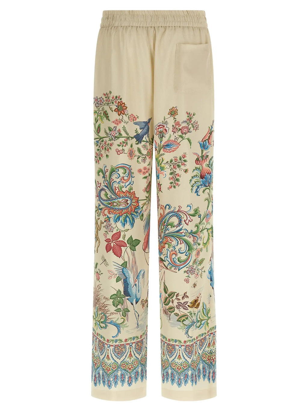 Etro Beige Polyester Casual Pants