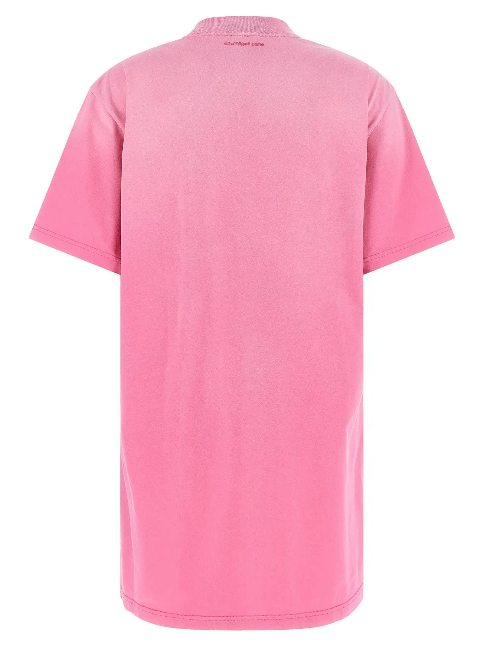 Courrèges Multicolor Cotton Short Dress