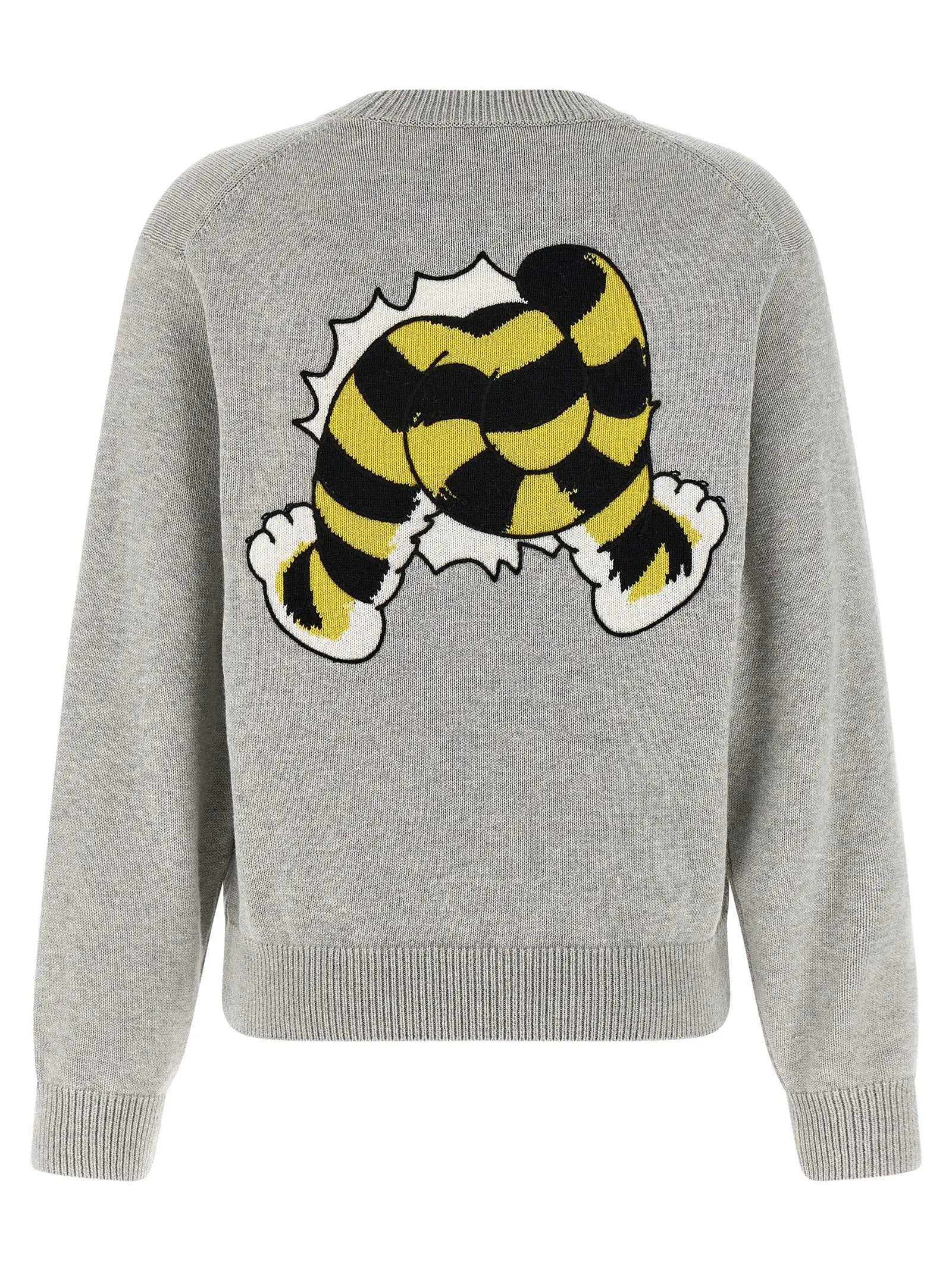 Kenzo Gray Wool Cardigan
