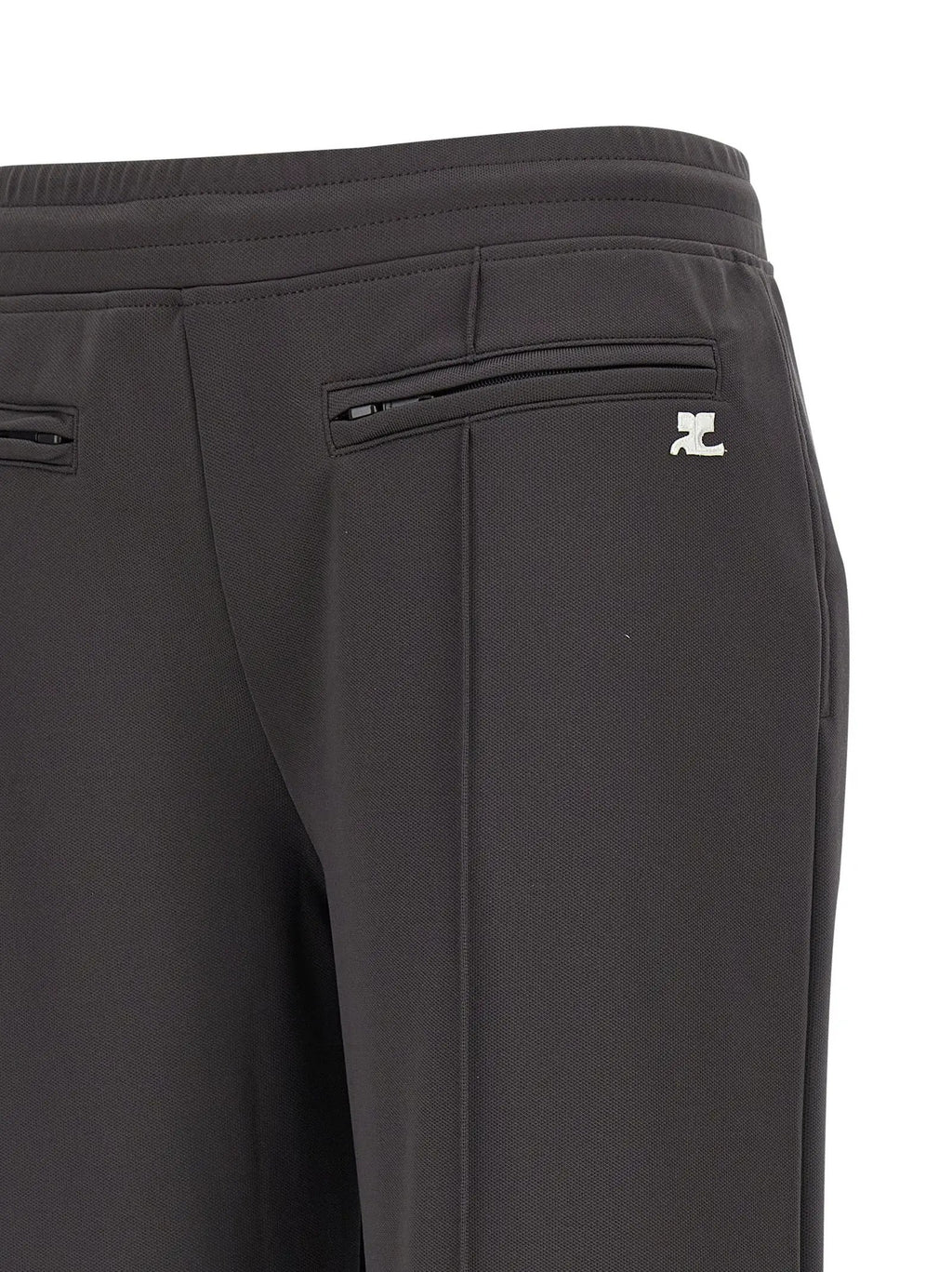 Courrèges Gray Polyester Joggers (Workout Pants)