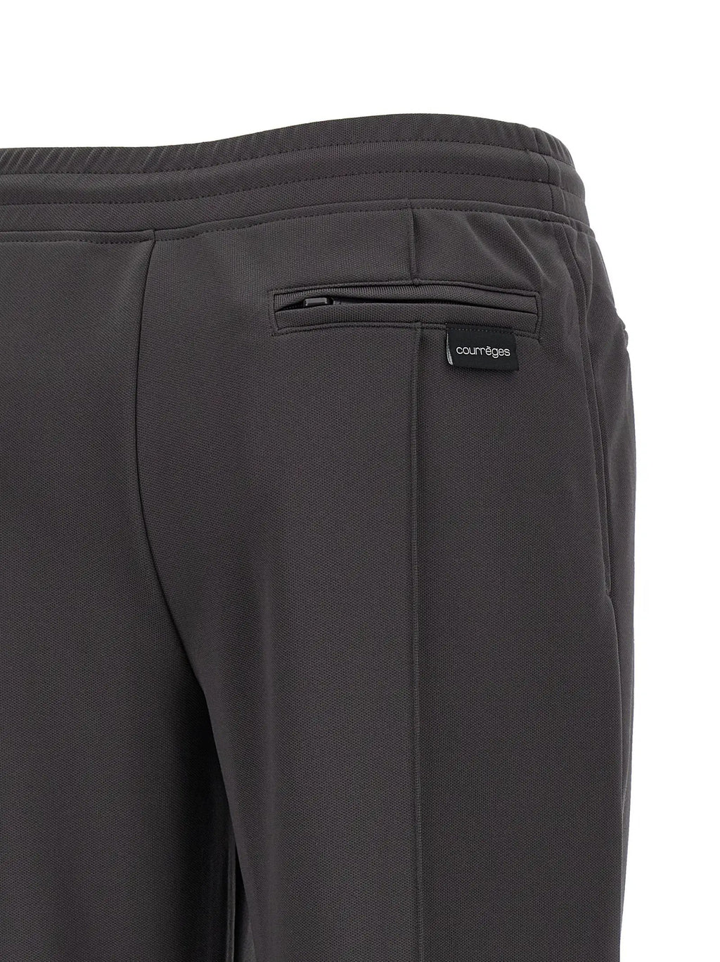 Courrèges Gray Polyester Joggers (Workout Pants)