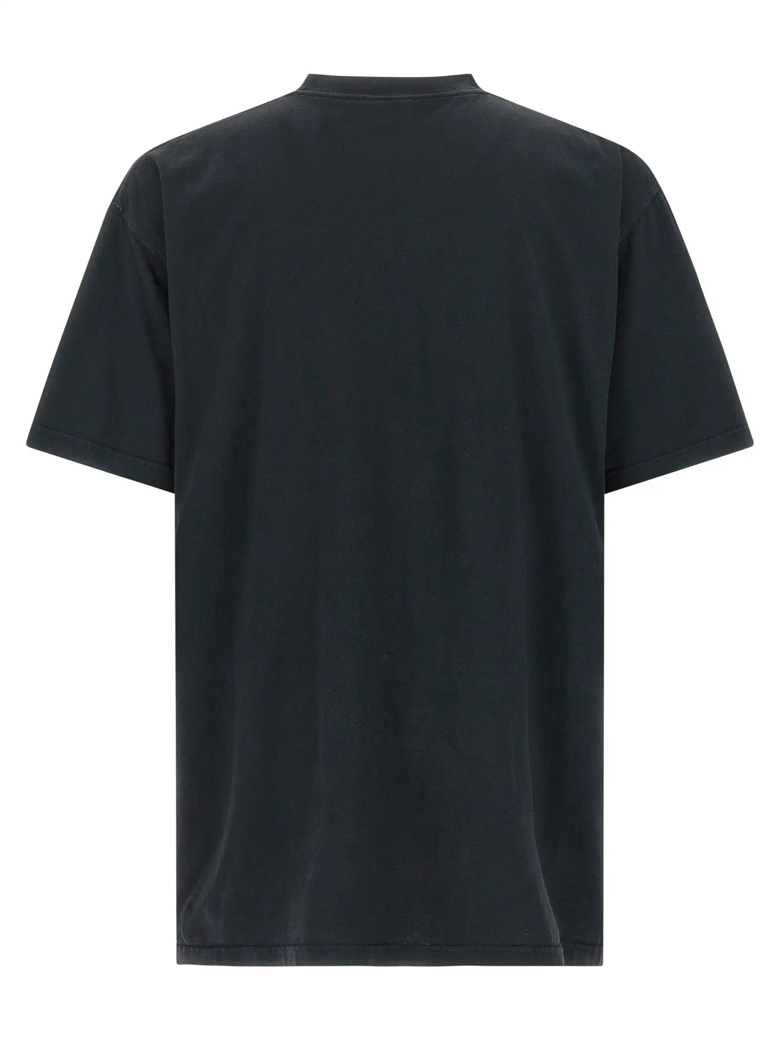 Balenciaga Black Cotton T-Shirt