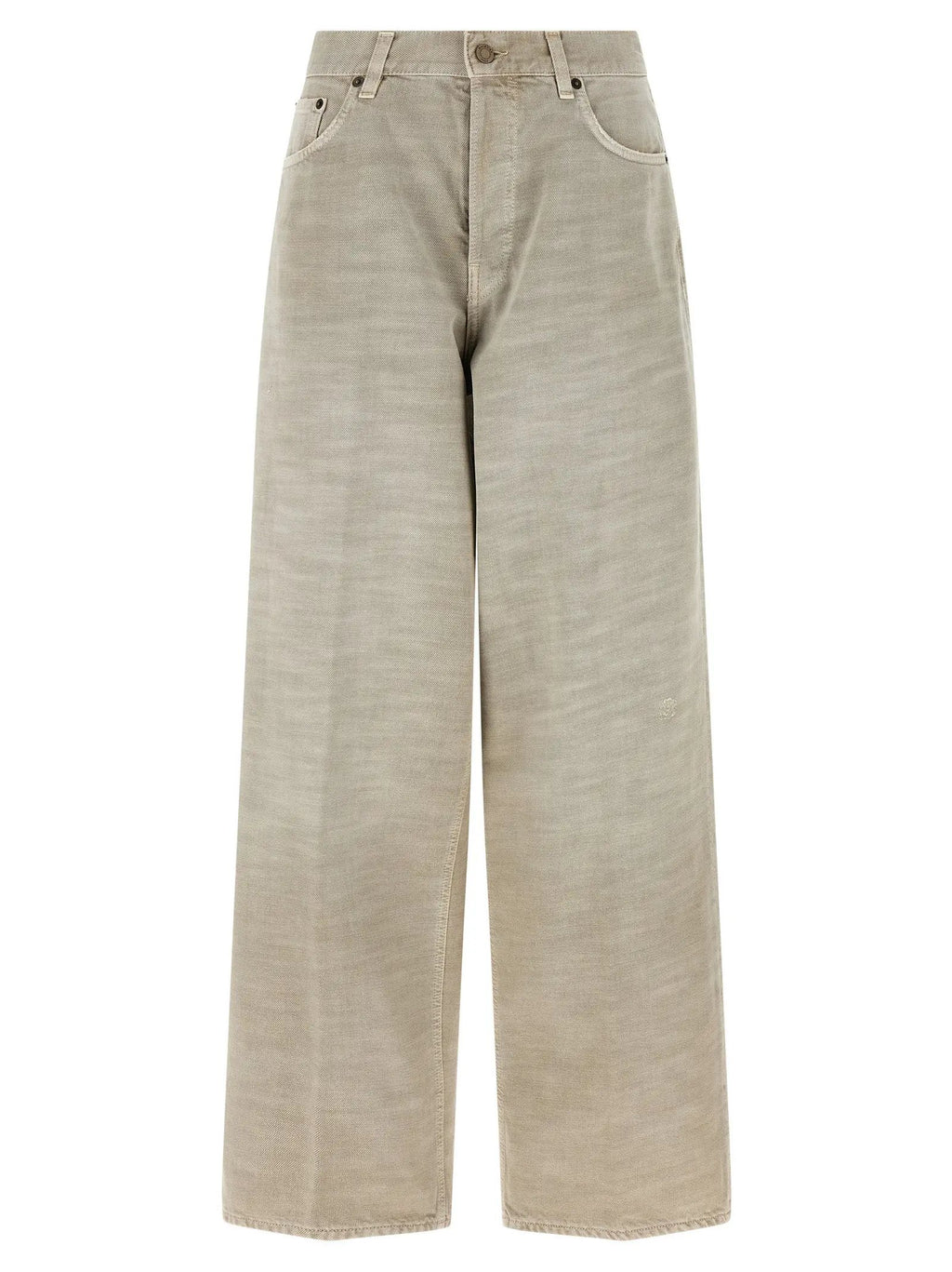 Haikure Gray Cotton Jeans Denim